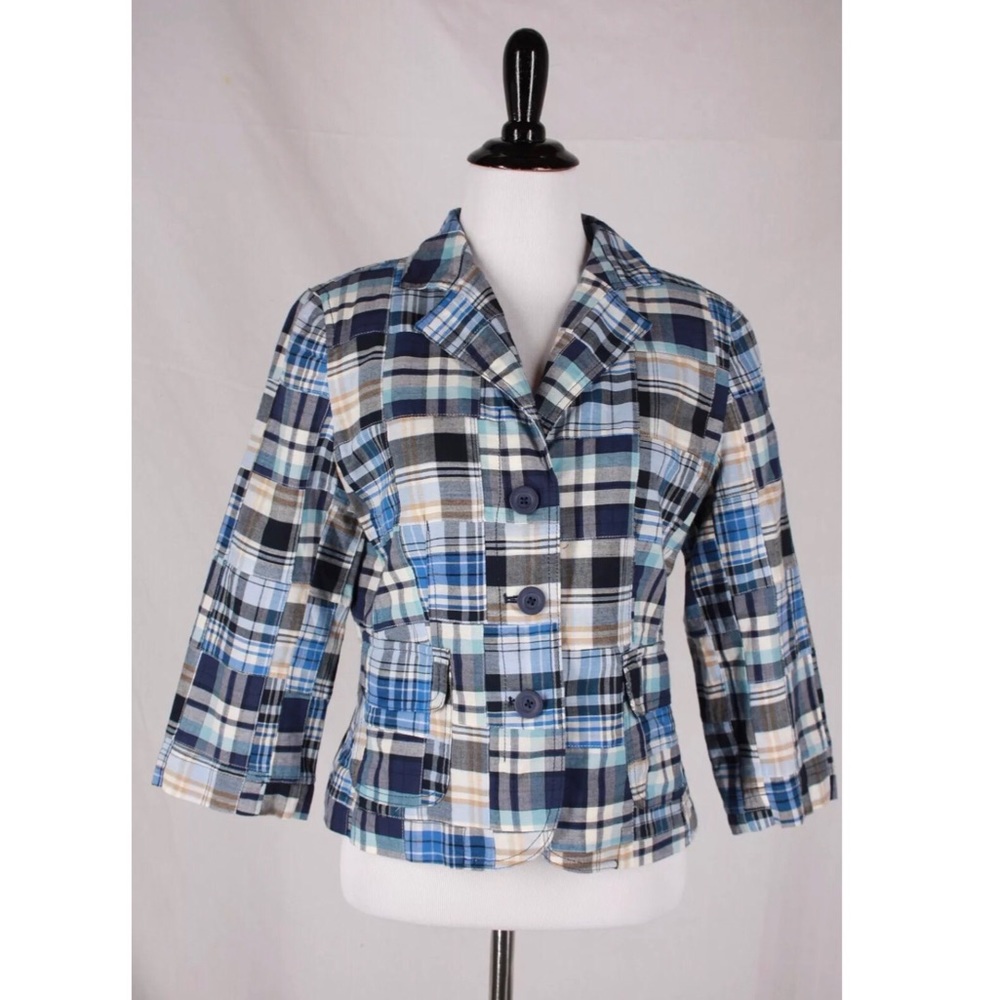 Ann Taylor Loft Blue 3/4 Sleeve